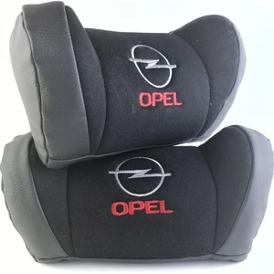 Opel Lüx Oto Boyun Yastığı (2 Adet) Siyah
