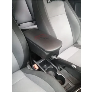 Elit Tuning Hyundai I20 Uyumlu Deri Kol Dayama Kolçak Siyah Özel Üretim Mdf