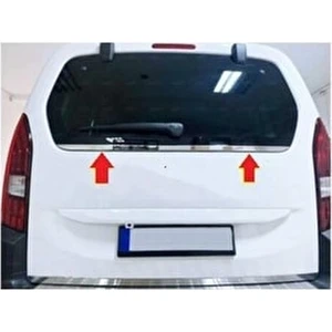 Ebal Oto Citroen Berlingo Krom Bagaj Camı Alt Çıtası 2018 ve Üzeri Paslanmaz Çelik