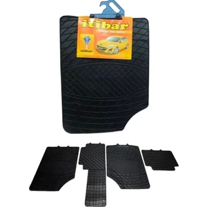 Paspas Universal Oto Kauçuk Paspas Kesilebilir ( Pvc Icermez ) 5-Prç