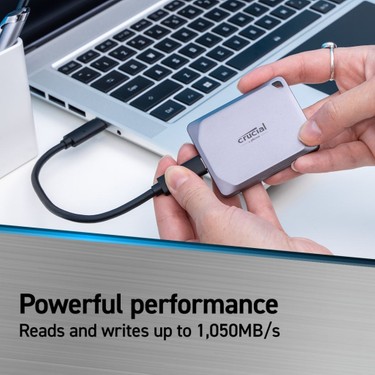 Crucial X9 Pro 2tb Taşınabilir SSD 1050 Mb/s USB 3.2 Gen-2 Fiyatı