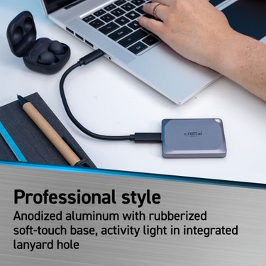 Crucial X9 Pro 2tb Taşınabilir SSD 1050 Mb/s USB 3.2 Gen-2 Fiyatı