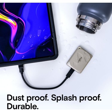 Crucial X9 Pro For Mac 2tb Taşınabilir SSD 1050 Mb/s USB 3.2 Fiyatı