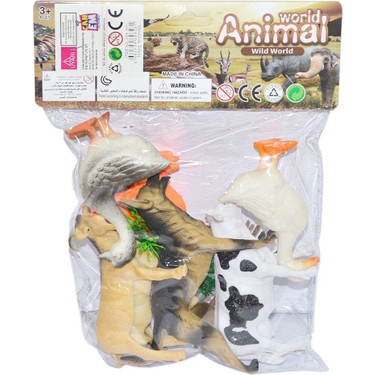 Can-Em Oyuncak 559-N31 Evcil Hayvan Seti 6'lı -Canem Fiyatı