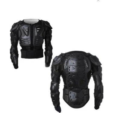 ForteGT Tex 990 Full Koruma Body Armor Siyah