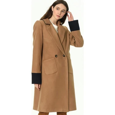 Dewberry Z6640 Dewberry Bayan Palto-Açık