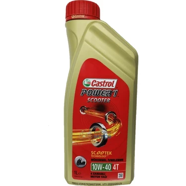 Castrol Motor Yağı Castrol Power 1 Scooter 4T 10W40