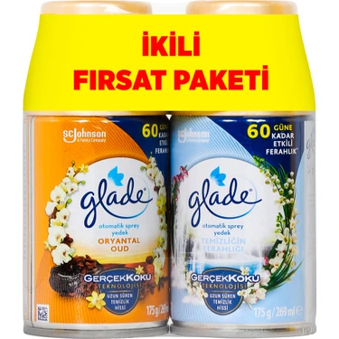 Glade Oda Kokusu Otomatik Sprey Yedek Oryantal Oud - Temizliğin Ferahlığı 269