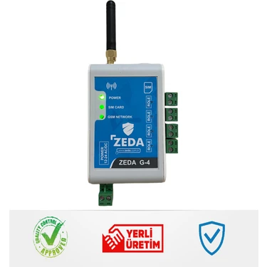 Zeda G-4 Cep Telefonuyla Kapı Açma Sistemi - Gsm Modül Fiyatı