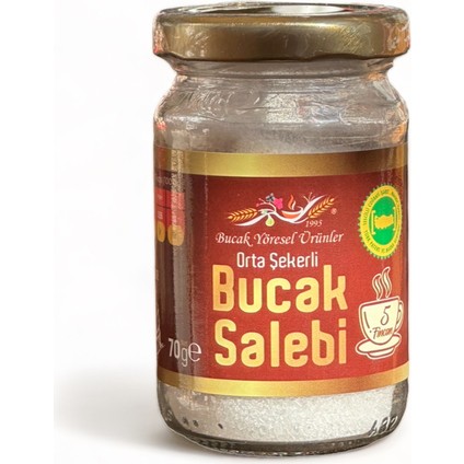 Bucak Salebi 5 Fincanlık Hakiki Bucak Salebi + Şeker