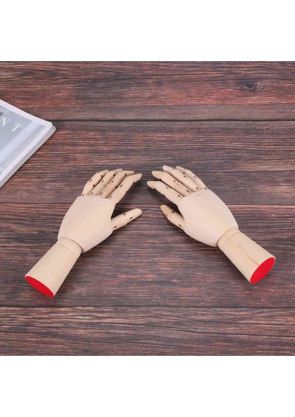 7inç Ahşap Karşılıklı Sol/sağ Manken (Sol+Sağ El) (Yurt Dışından) fırsatları