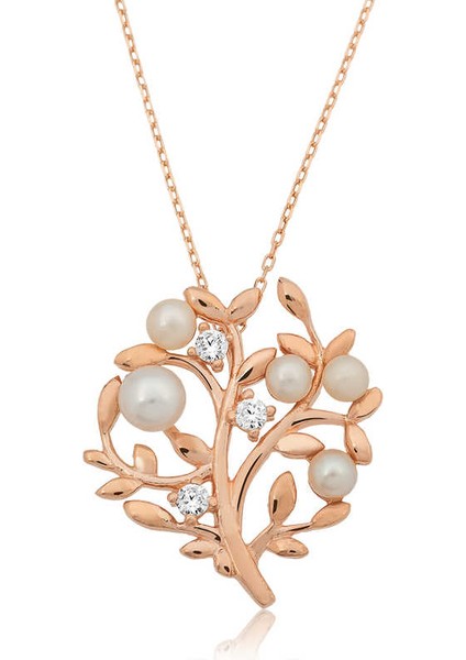 925 Ayar Gümüş Hayat Ağacı Kolye