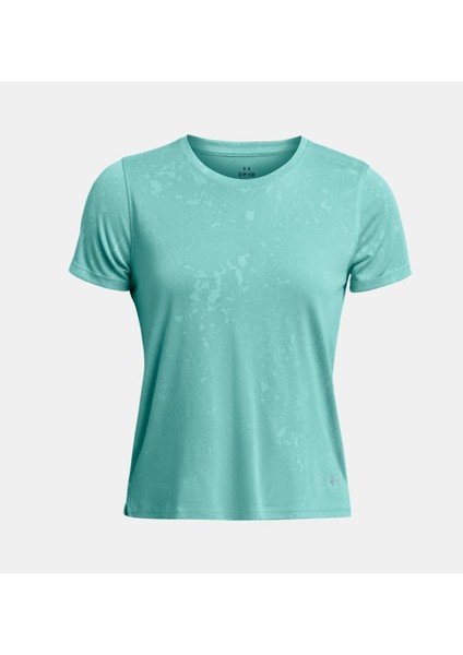 Kadın UA Launch Splatter Kısa Kollu 1382435-482