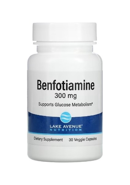 Benfotiamine 300 mg 30 Kapsül