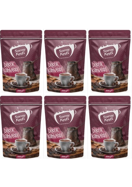 Dibek Kahvesi 200 gr 6 Adet Avantajlı Paket