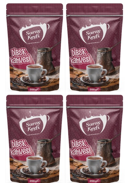 Dibek Kahvesi 200 gr 4 Adet
