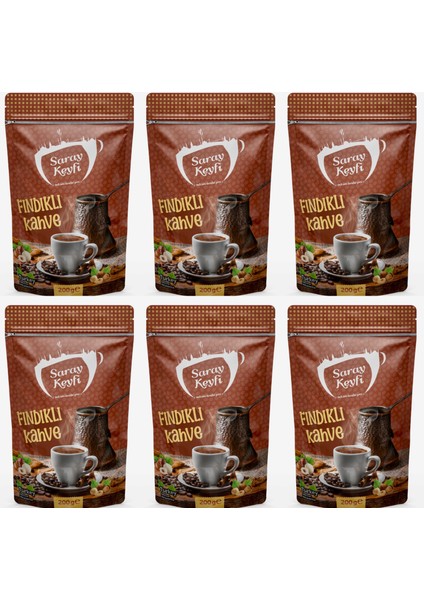 Fındıklı Osmanlı Kahvesi 200 gr 6 Adet Avantajlı Paket