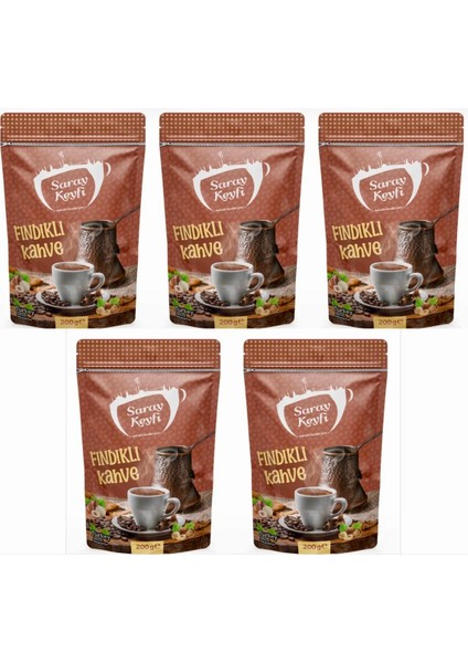 Fındıklı Osmanlı Kahvesi 200 gr 5 Adet