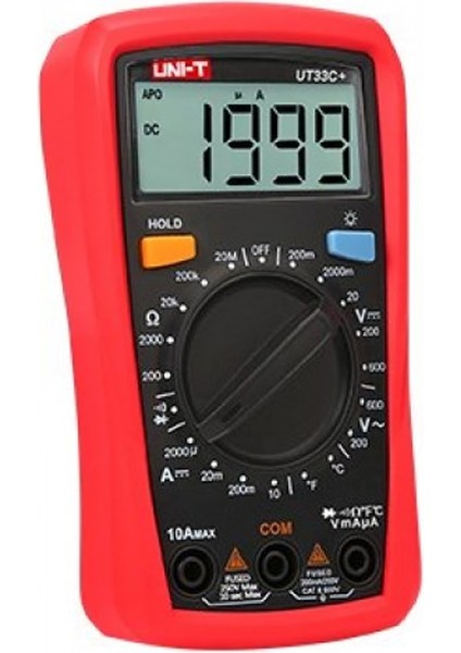 UT33C+ 600V Dijital Multimetre Ölçü Aleti