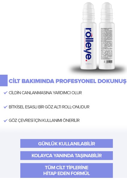 Göz Çevresi Bakım Roll-On