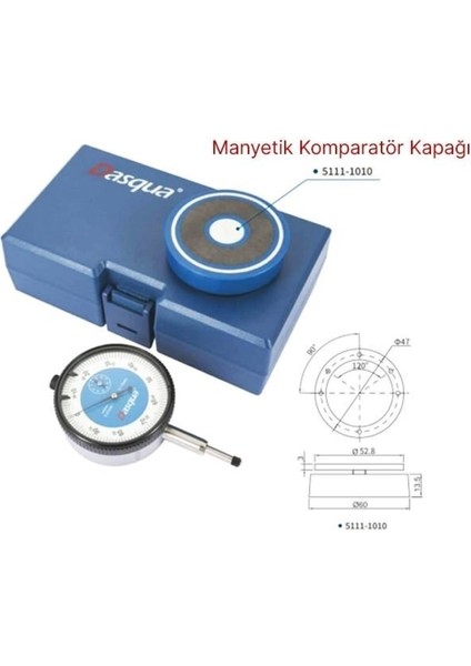 Manyetik Komparatör Kapağı