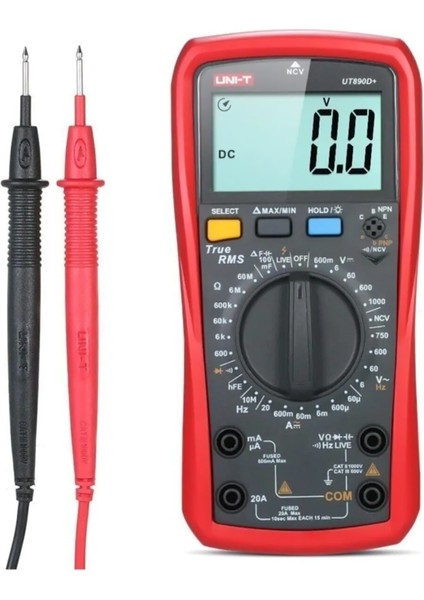UT890D+ True Rms Dijital Multimetre Ölçü Aleti