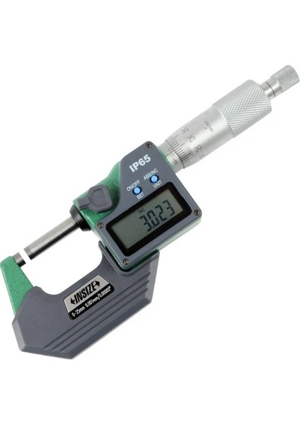 Dijital Mikrometre Üç Tuşlu, IP54 0-25MM (3108-25A)