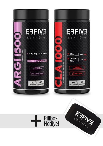 ARGI1500 120 Kapsül + Cla 99 Softjel