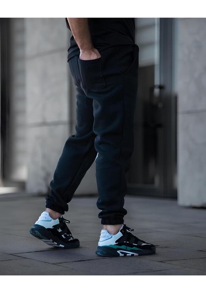 Ongun Store Siyah Erkek Eşofman Altı 3 İplik Kumaş fırsatları