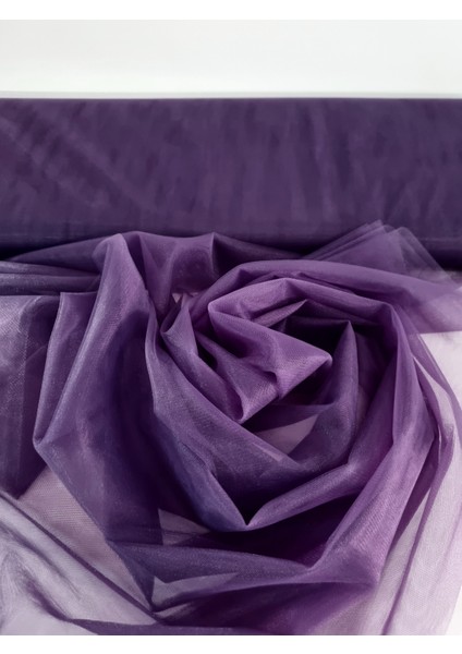 Mor Yumuşak Hayal Tül (Boy 3 Metre-En 300 Cm)