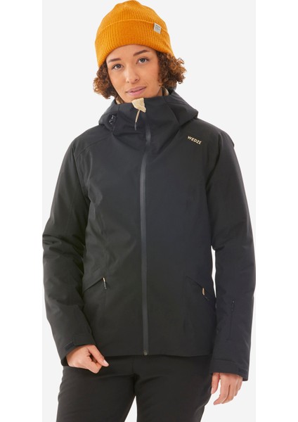 Wedze Kadın Kayak Montu - Siyah - 500