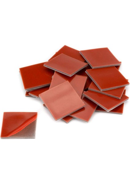 Slikon Bant Çift Taraflı Gri Süper Güçlü Çivi Bant 4 cm x 4 cm 100 Adet indirimleri