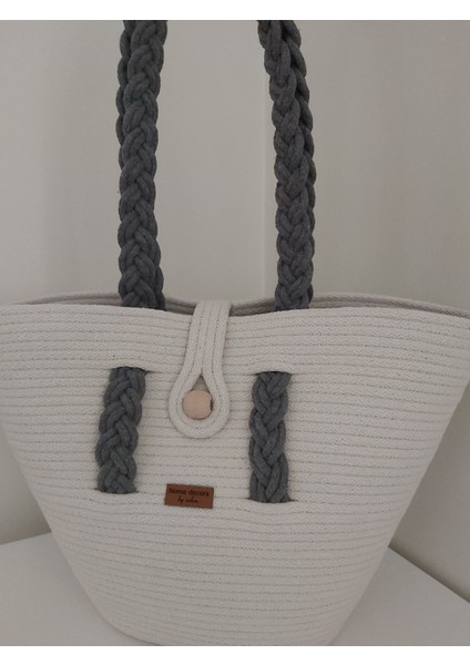 Hasır Çanta Omuz Çantası Plaj Çantası El Emeği Handmade Tasarım Tarz Yaz MODA-30CMX40-42CM indirimleri