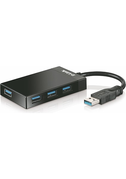 Dlink 4 Bağlantı Noktalı Süper Hızlı USB 3.0 Hub DUB-1341