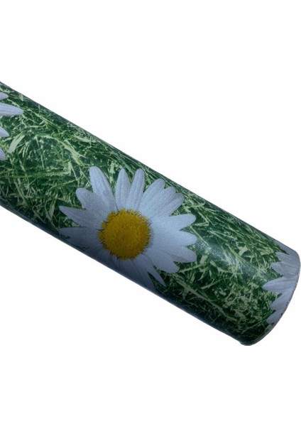 Mobilya Kaplama Folyosu Papatya Desenli 45 cm x 10 Metre