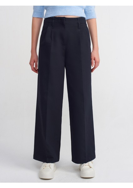 71210 Dad Fit Klasik Pantolon-Lacivert