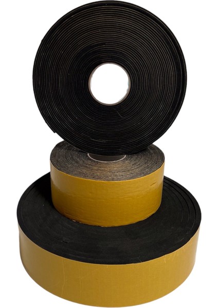 YAPIŞKANLI EPDM SÜNGER ŞERİT 3*50 MM (50 METRE)