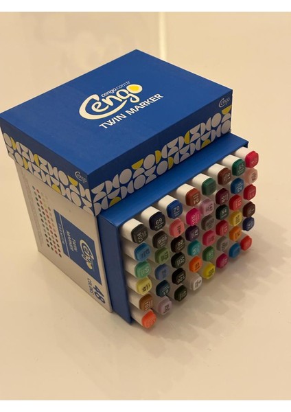 Twin Marker Çift Uçlu 48 Renk CGO 133
