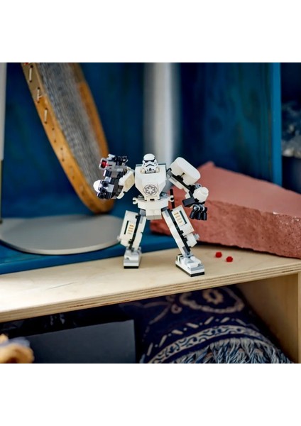 LEGO Star Wars Stormtrooper Robotu 75370 6+ Çocuklar Için Eğitici ve Yaratıcı Oyuncak Yapım Seti (138 Parça)