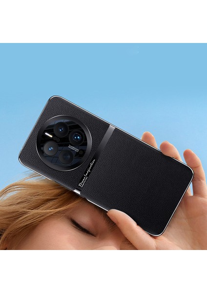 Huawei Mate 50 Pro 4g Back Kabuk Pu Deri Kaplamalı Sert Pc Telefon Kapağı (Yurt Dışından) modelleri
