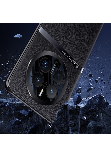 Huawei Mate 50 Pro 4g Back Kabuk Pu Deri Kaplamalı Sert Pc Telefon Kapağı (Yurt Dışından) fırsatları