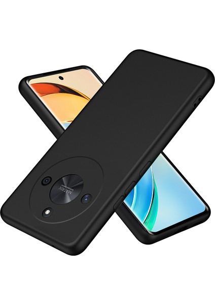 Honor X9B 5g Soft Fiber Astarlı Kauçuk Tpu Kapağı (Yurt Dışından)