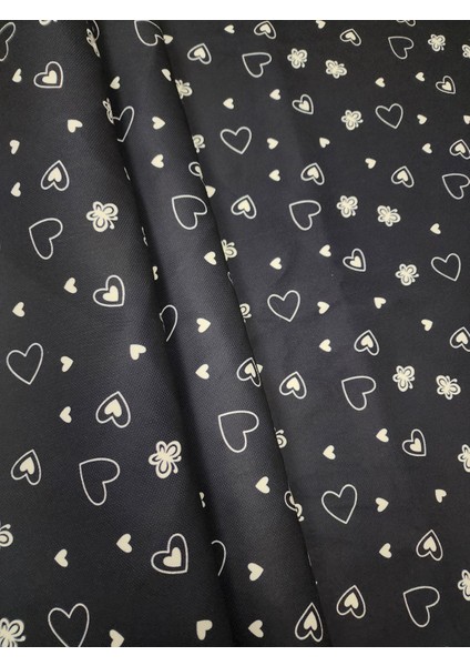 Sevgililer Günü Kalp Desen Kumaş 2