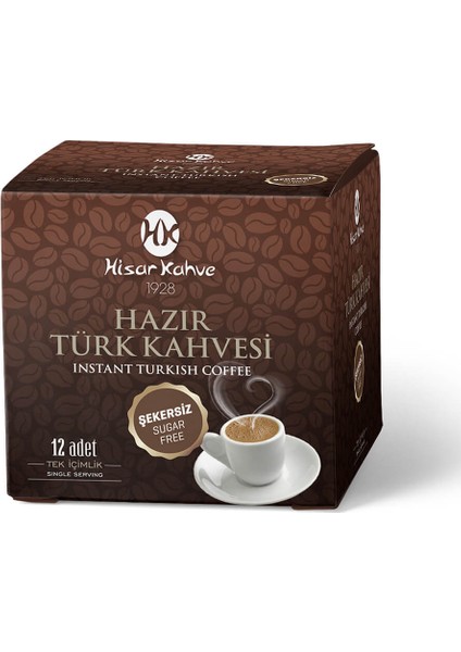 Hisar Hazır Türk Kahvesi Şekersiz