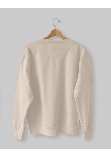Kapşonsuz Oversize Sweatshirt