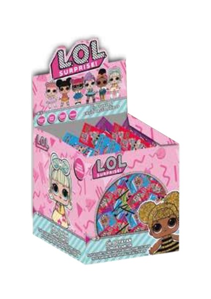 Lisanslı Dil Boyayan Ekşi L.O.L.ipop 120 Adet