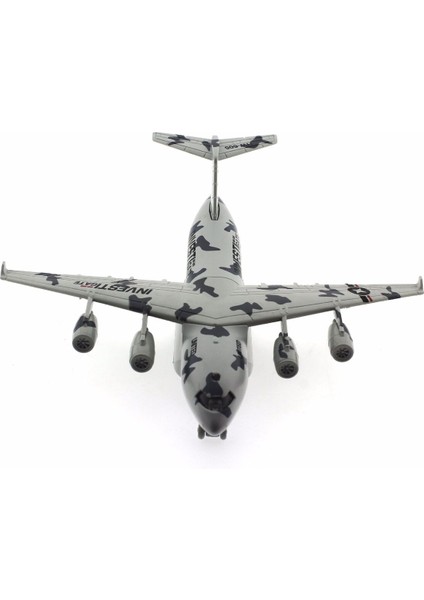 Kzl H180 Savaş Uçağı Işıklı Müzikli Sesli Metal Çek Bırak