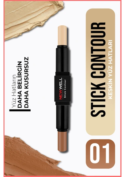 New Well Stick Contour No 01