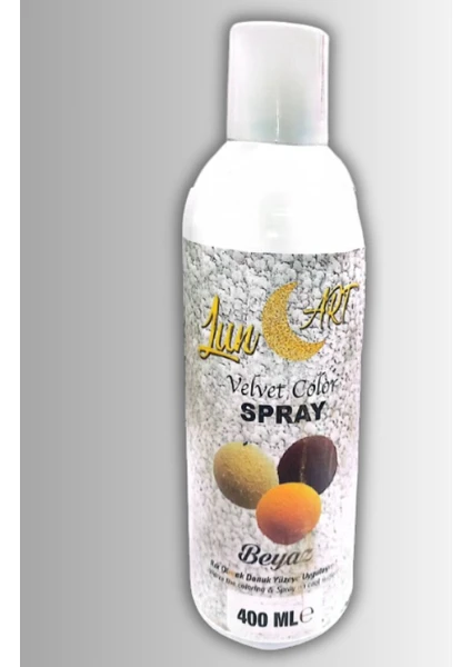 KORİNİTTA Beyaz Kadife/velvet Sprey Boya 400 ml