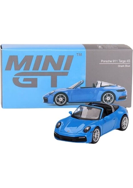 Mini Gt Porsche 911 Targa 4s Shark Blue 1:64